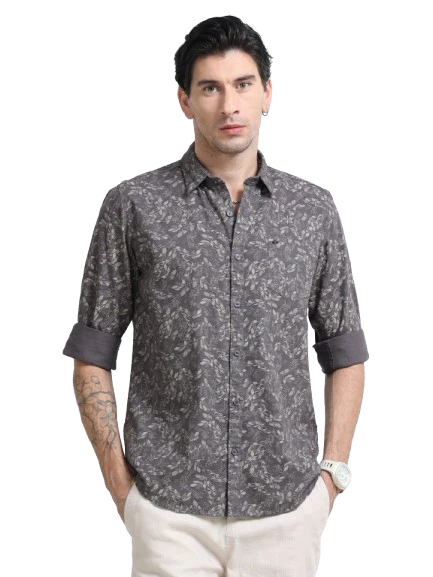 Men Premium Printed Casual Shirt - Image 2