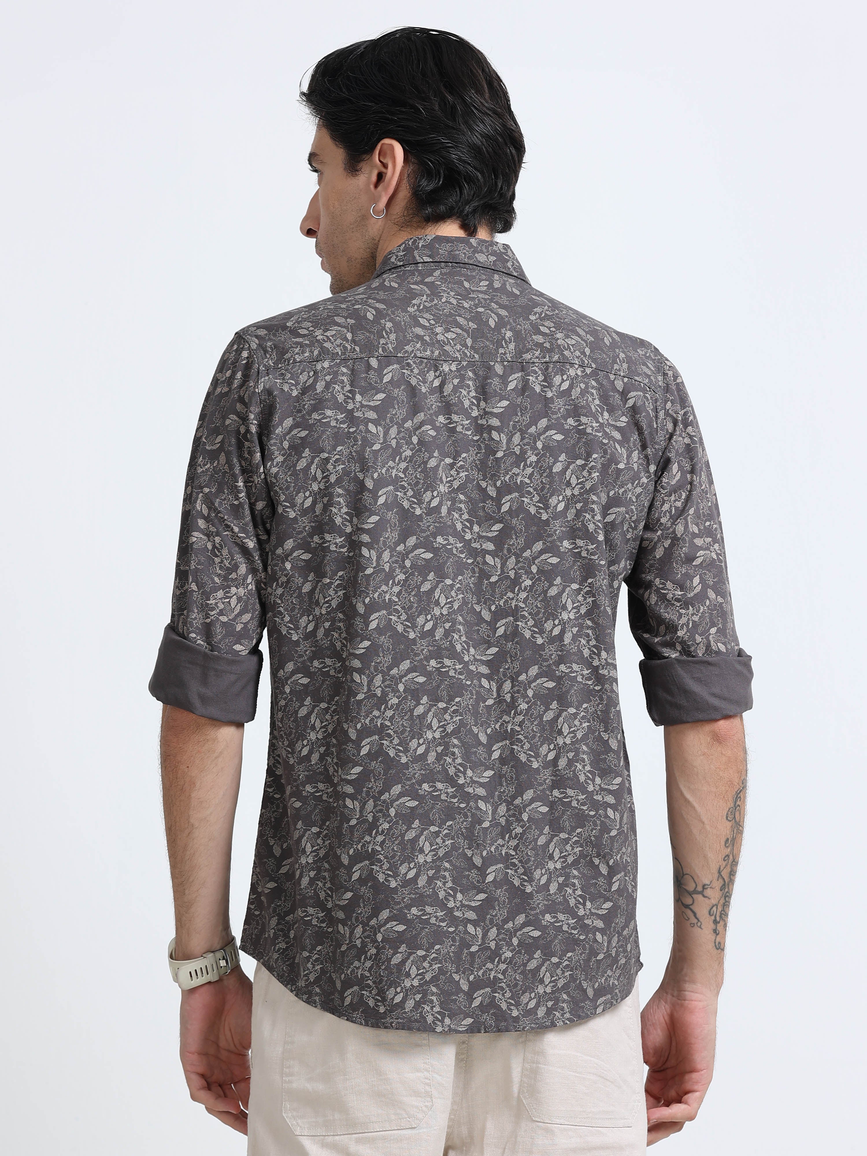 Men Premium Printed Casual Shirt - Image 3