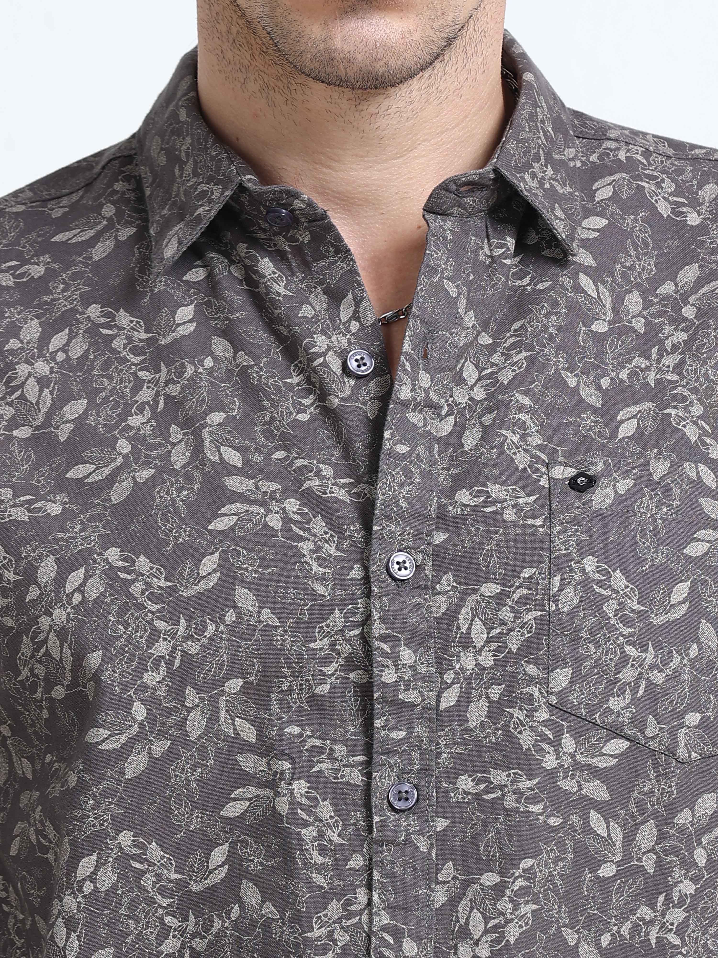 Men Premium Printed Casual Shirt - Image 5