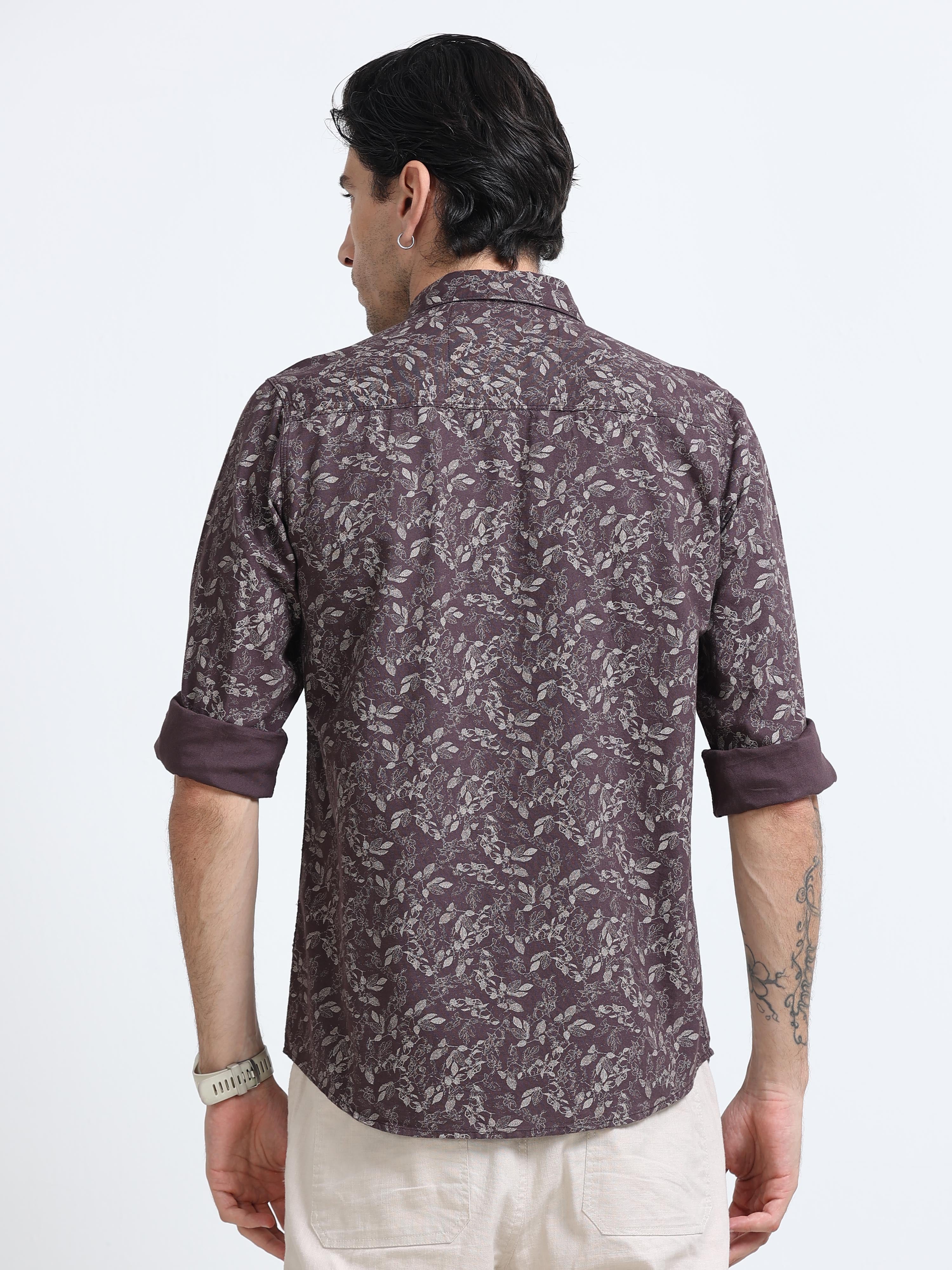 Men Premium Printed Casual Shirt - Image 2