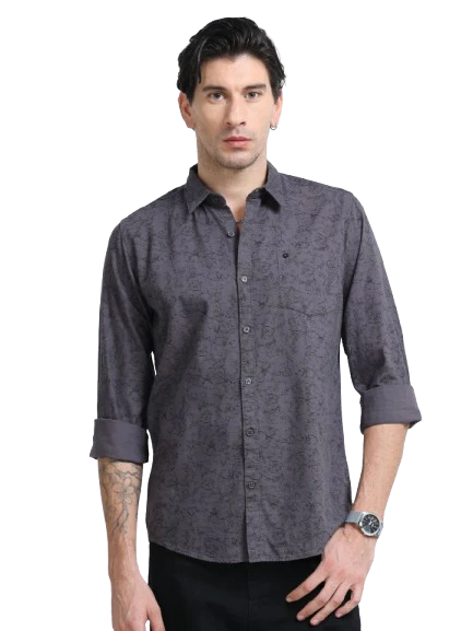 Men Premium Printed Casual Shirt - Image 2
