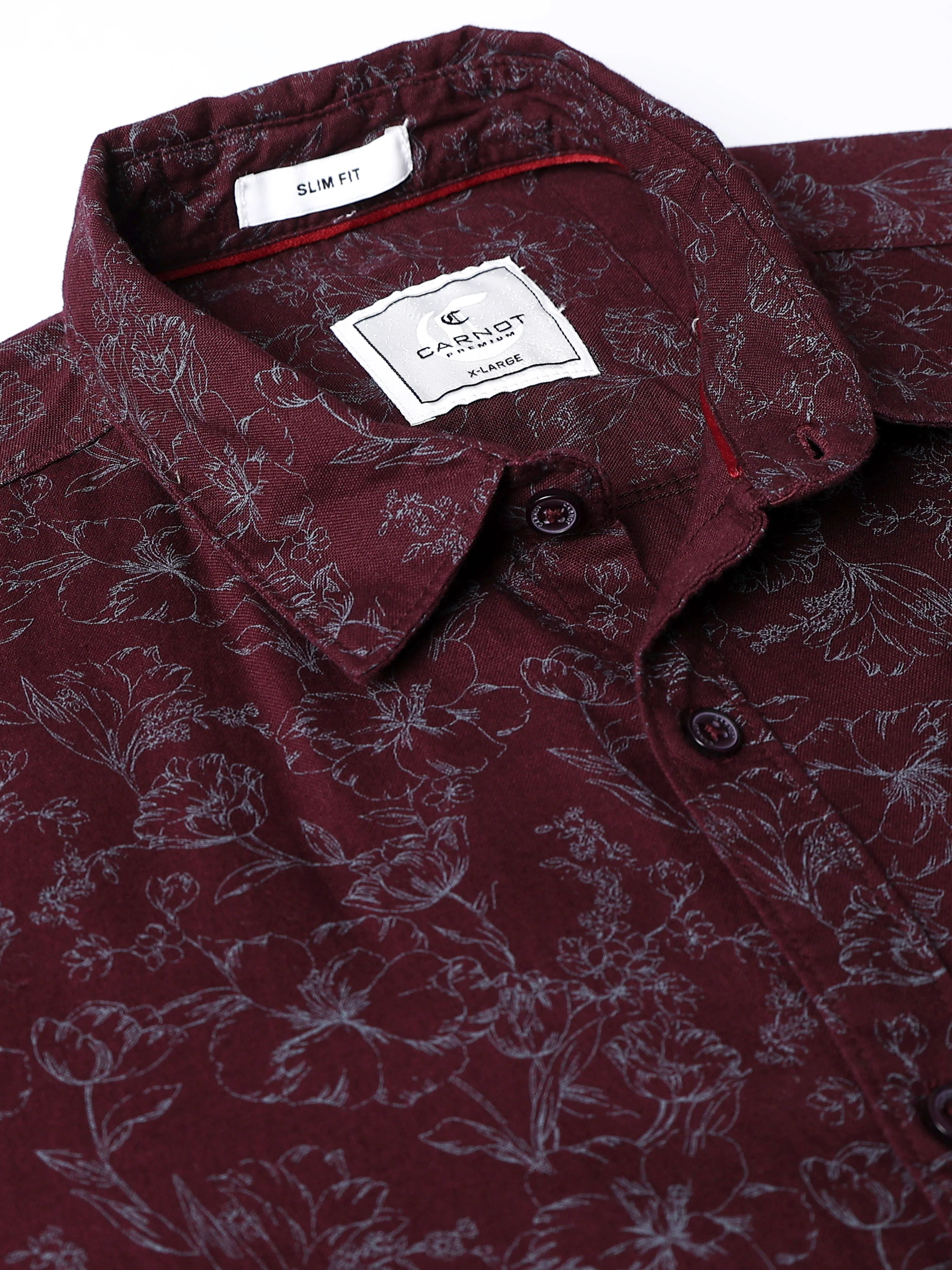 Men Premium Printed Casual Shirt - Image 6