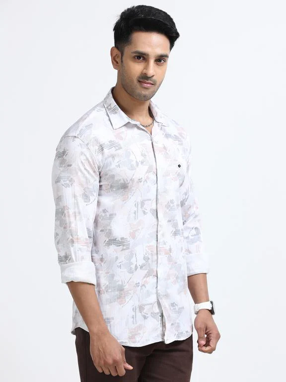 Men Premium Printed Casual Shirt - Image 2