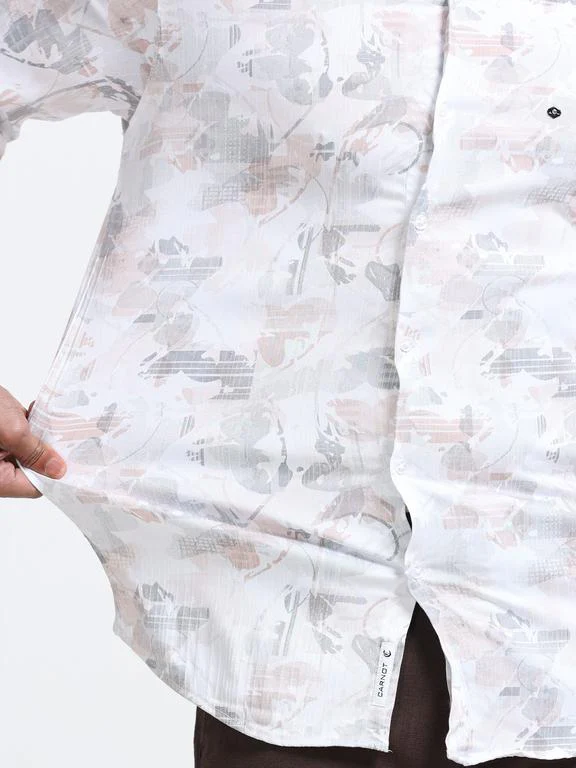 Men Premium Printed Casual Shirt - Image 3