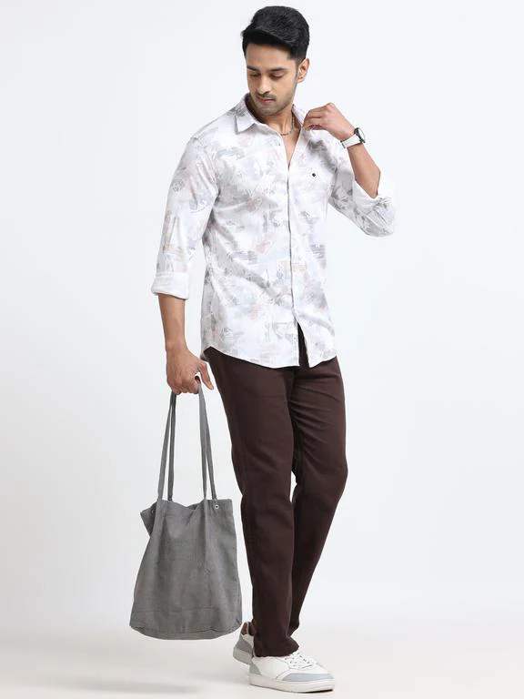 Men Premium Printed Casual Shirt - Image 6