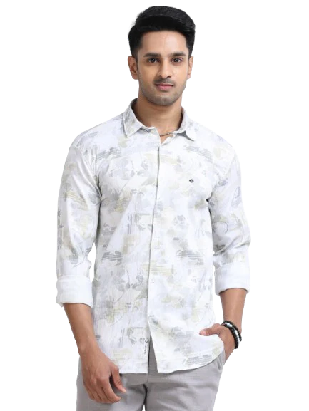 Men Premium Printed Casual Shirt - Image 2