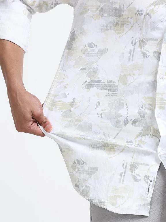 Men Premium Printed Casual Shirt - Image 3