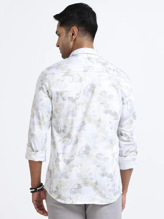 Men Premium Printed Casual Shirt - Image 5