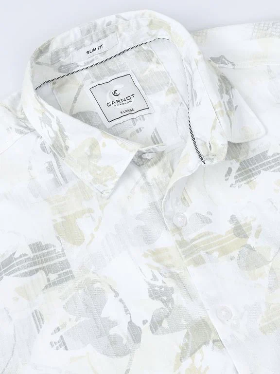 Men Premium Printed Casual Shirt - Image 7