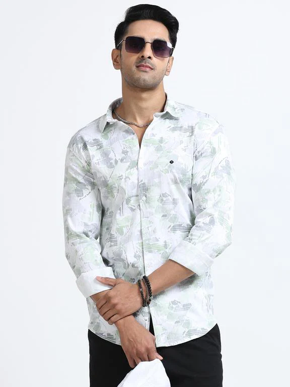 Men Premium Printed Casual Shirt - Image 4
