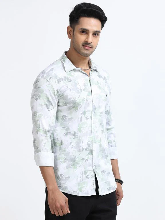 Men Premium Printed Casual Shirt - Image 5