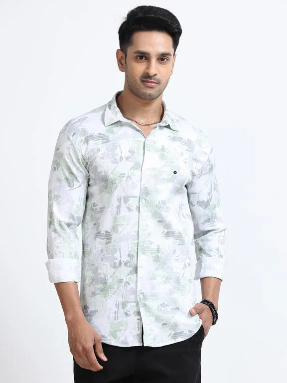 Men Premium Printed Casual Shirt - Image 7