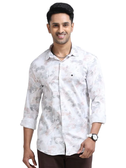 Men Premium Printed Casual Shirt - Image 2