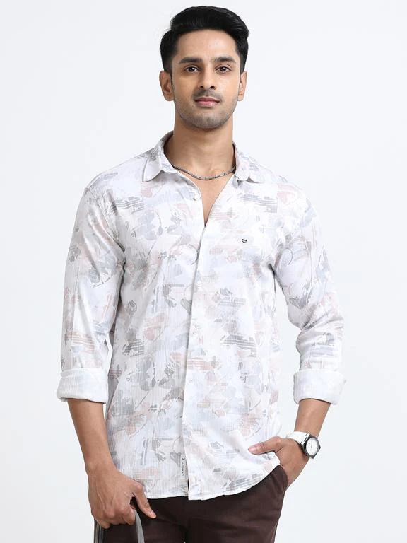 Men Premium Printed Casual Shirt - Image 3