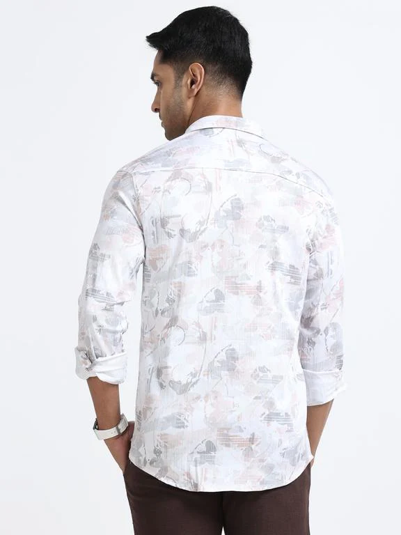 Men Premium Printed Casual Shirt - Image 6