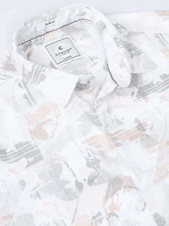 Men Premium Printed Casual Shirt - Image 7
