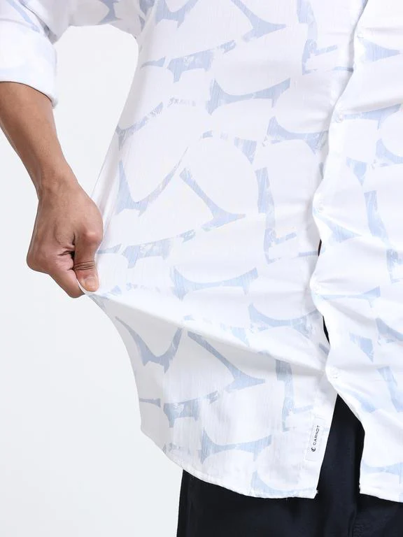 Men Premium Printed Casual Shirt - Image 3