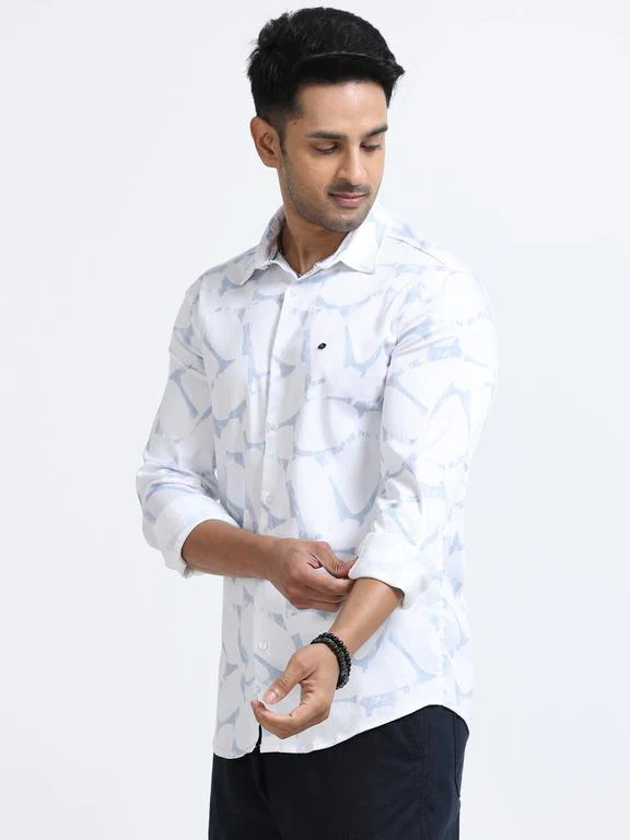 Men Premium Printed Casual Shirt - Image 4