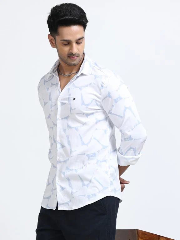 Men Premium Printed Casual Shirt - Image 6