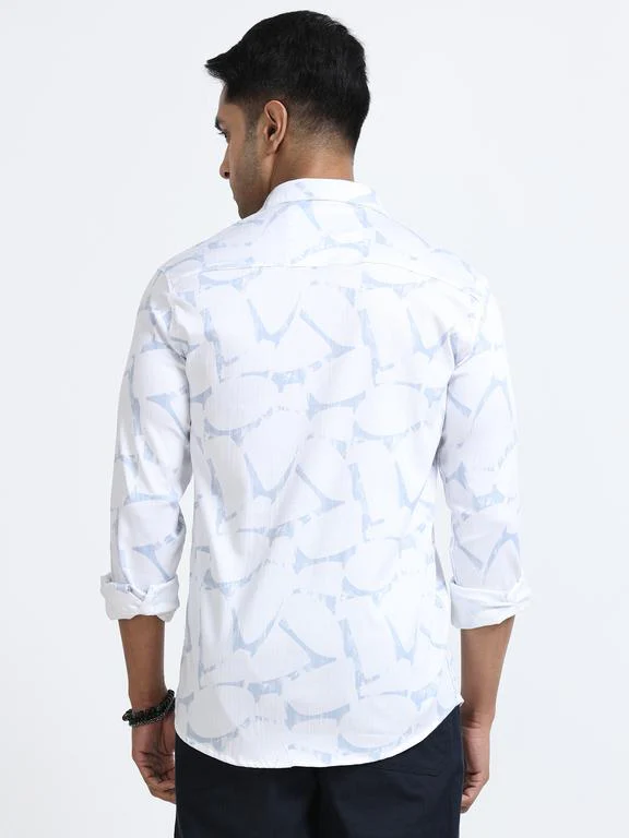 Men Premium Printed Casual Shirt - Image 7