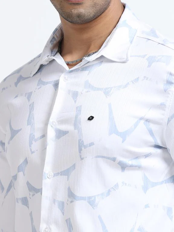 Men Premium Printed Casual Shirt - Image 8