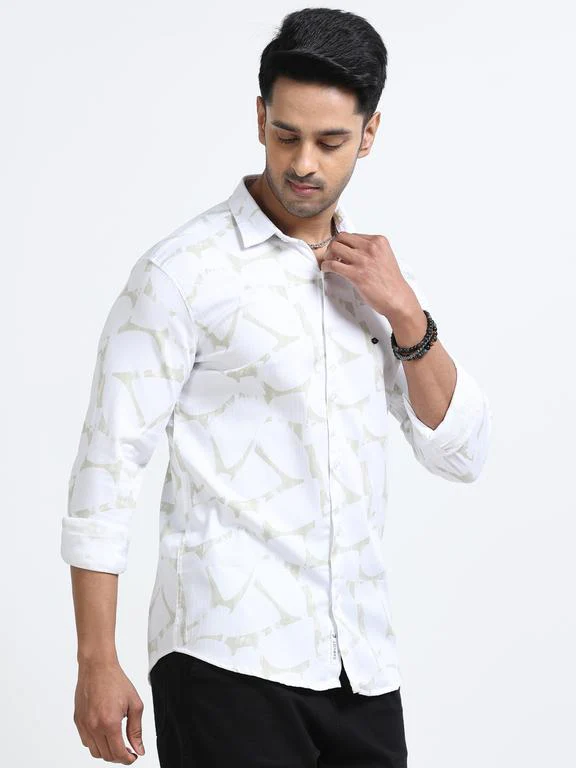 Men Premium Printed Casual Shirt - Image 2