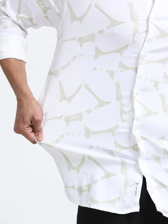 Men Premium Printed Casual Shirt - Image 5