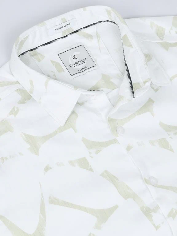 Men Premium Printed Casual Shirt - Image 7