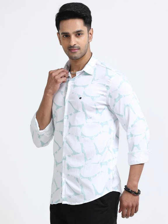 Men Premium Printed Casual Shirt - Image 6