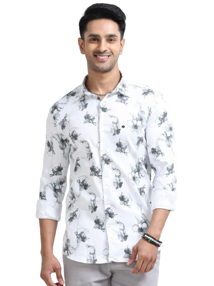 Men Premium Printed Casual Shirt - Image 2