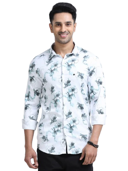 Men Premium Printed Casual Shirt - Image 2