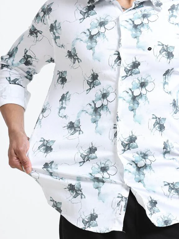 Men Premium Printed Casual Shirt - Image 3