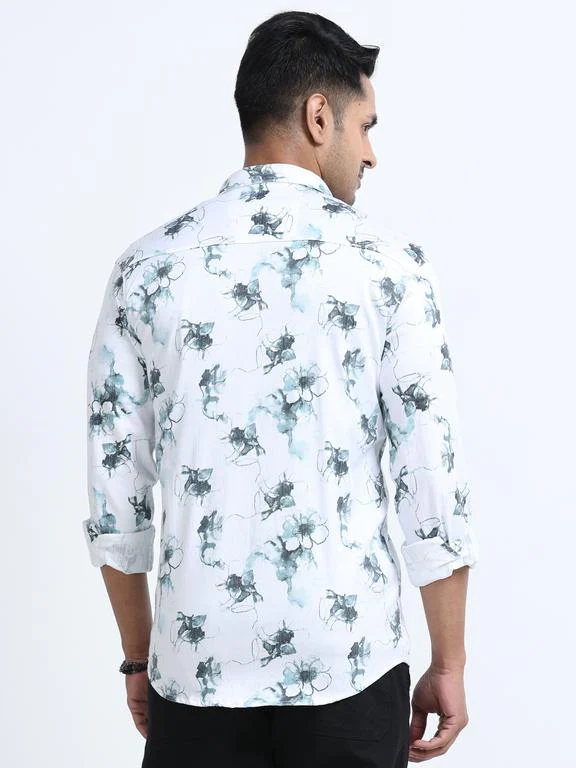 Men Premium Printed Casual Shirt - Image 7