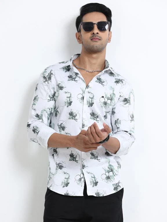 Men Premium Printed Casual Shirt
