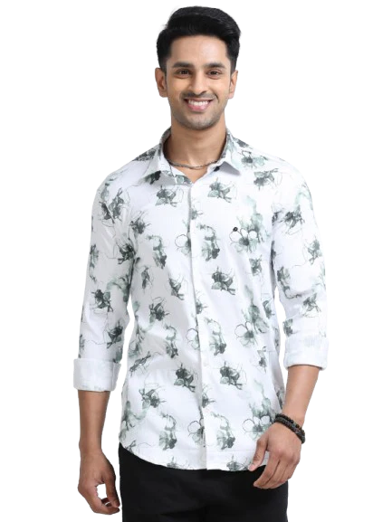 Men Premium Printed Casual Shirt - Image 2