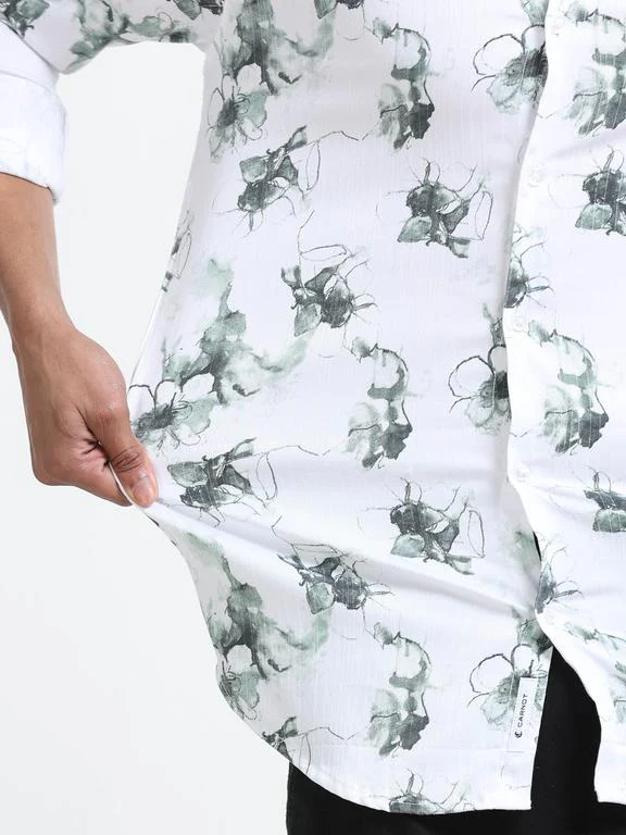 Men Premium Printed Casual Shirt - Image 3