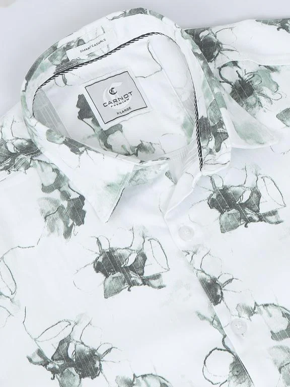 Men Premium Printed Casual Shirt - Image 4