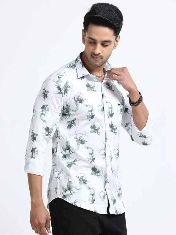 Men Premium Printed Casual Shirt - Image 5