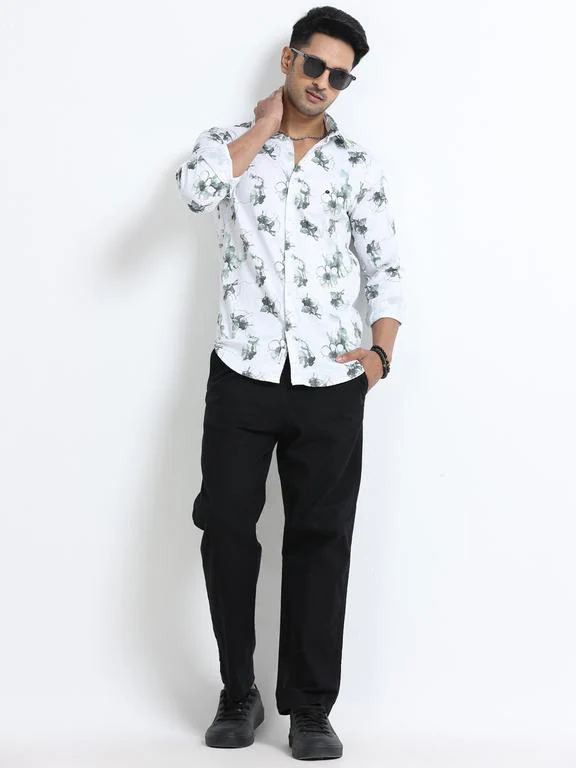 Men Premium Printed Casual Shirt - Image 7