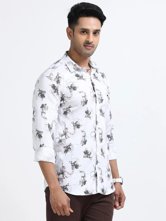 Men Premium Printed Casual Shirt - Image 5