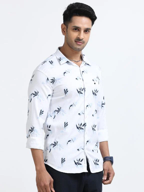 Men Premium Printed Casual Shirt - Image 4