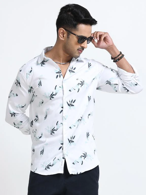 Men Premium Printed Casual Shirt - Image 3