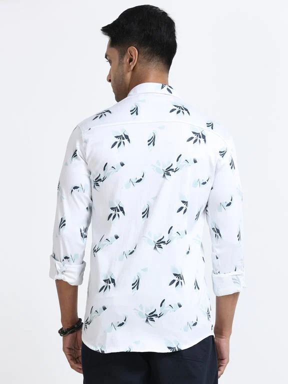 Men Premium Printed Casual Shirt - Image 7