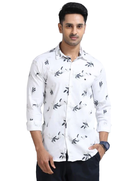 Men Premium Printed Casual Shirt - Image 2