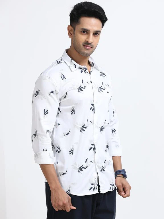 Men Premium Printed Casual Shirt - Image 3
