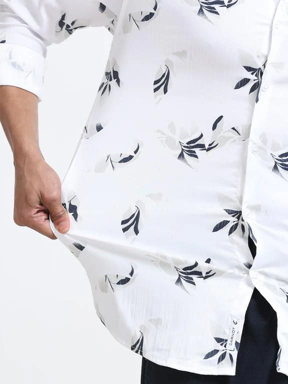 Men Premium Printed Casual Shirt - Image 4
