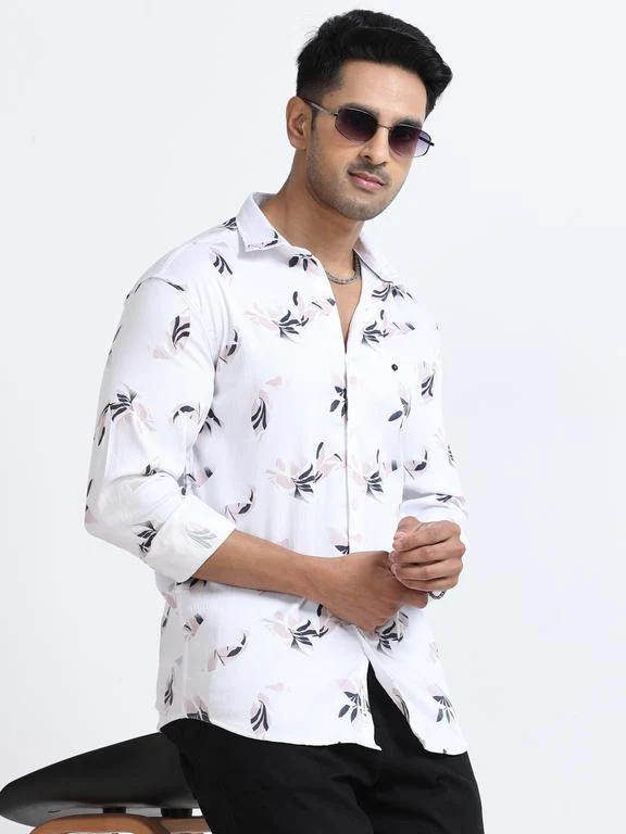 Men Premium Printed Casual Shirt