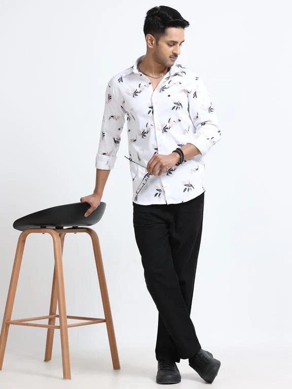 Men Premium Printed Casual Shirt - Image 2