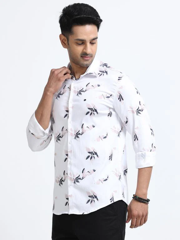 Men Premium Printed Casual Shirt - Image 5