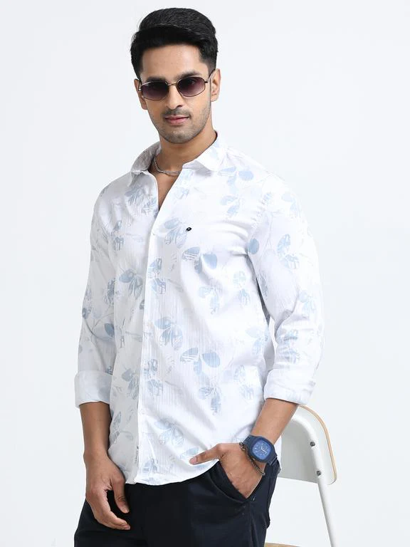Men Premium Printed Casual Shirt - Image 3
